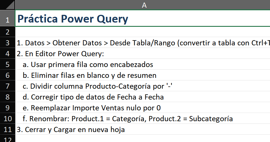 Editor de Power Query mostrando pasos de limpieza de datos: El menú desplegable de filtro de columna está abierto en la columna Fecha, con casillas de verificación para 2026-07-01 hasta 2026-07-28, y las entradas 'Total' y en blanco desmarcadas. El panel Pasos aplicados ahora muestra: Origen > Encabezados promovidos > Tipo cambiado > Filas filtradas.